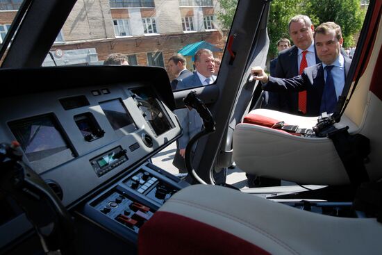 Dmitry Medvedev's working trip to Kazan
