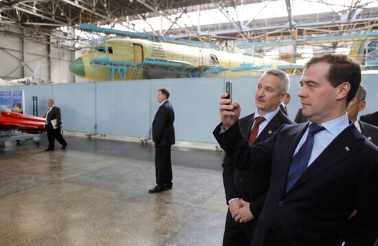 Dmitry Medvedev's working trip to Kazan