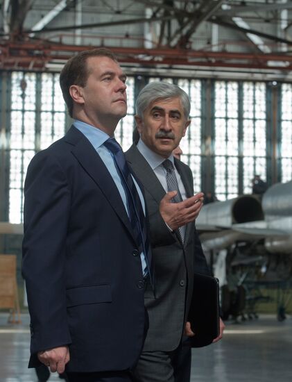Dmitry Medvedev's working trip to Kazan