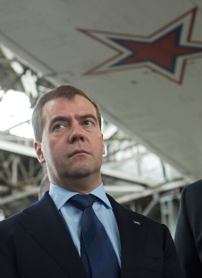Dmitry Medvedev's working trip to Kazan