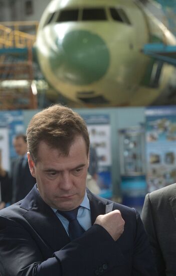 Dmitry Medvedev's working trip to Kazan