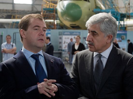 Dmitry Medvedev's working trip to Kazan