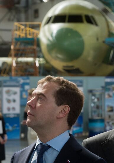 Dmitry Medvedev's working trip to Kazan