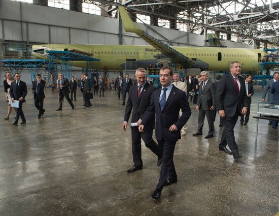 Dmitry Medvedev's working trip to Kazan