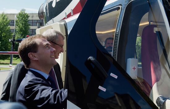 Dmitry Medvedev's working trip to Kazan