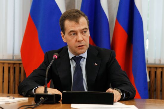 Dmitry Medvedev's working trip to Kazan