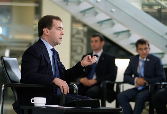 Dmitry Medvedev's working trip to Kazan
