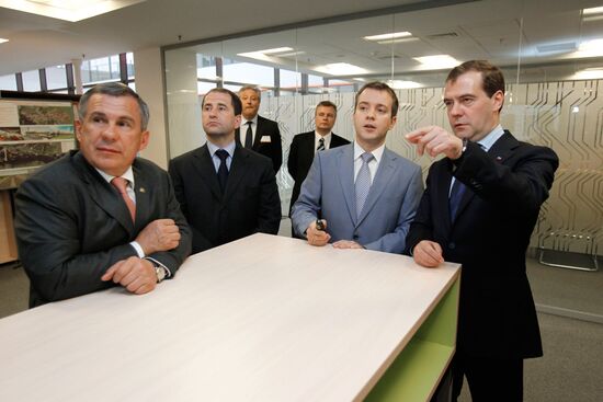 Dmitry Medvedev visits Kazan
