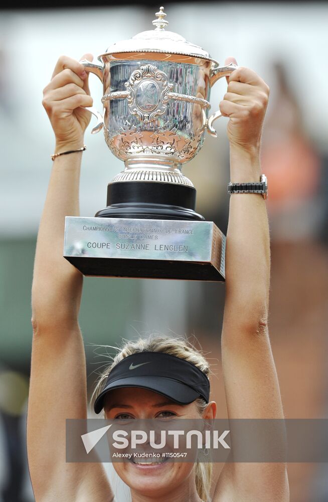 2012 French Open. Women's Final
