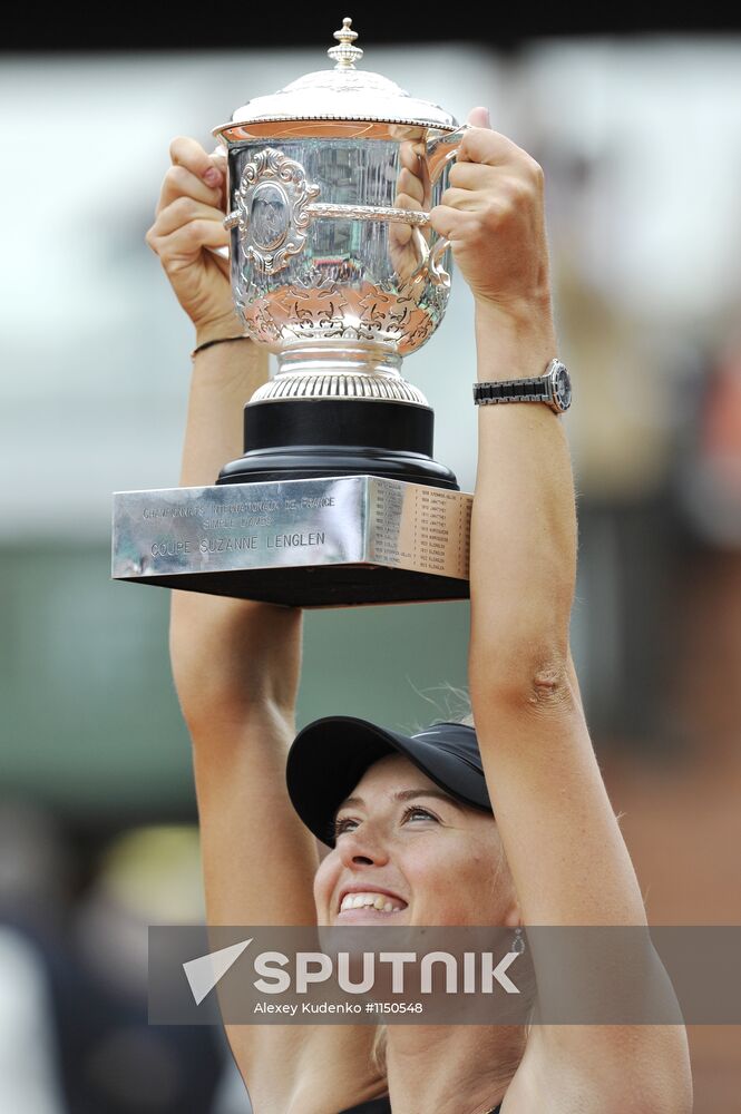 2012 French Open. Women's Final