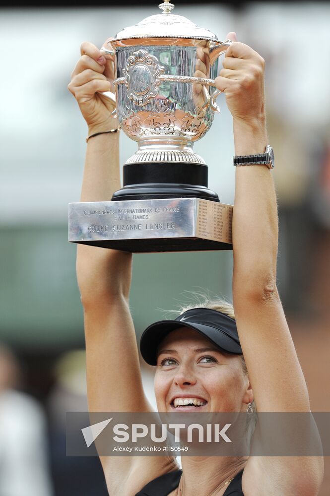 2012 French Open. Women's Final