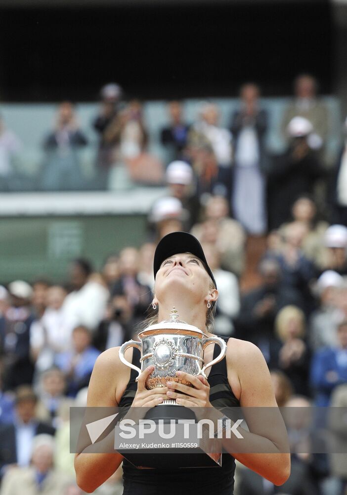 2012 French Open. Women's Final