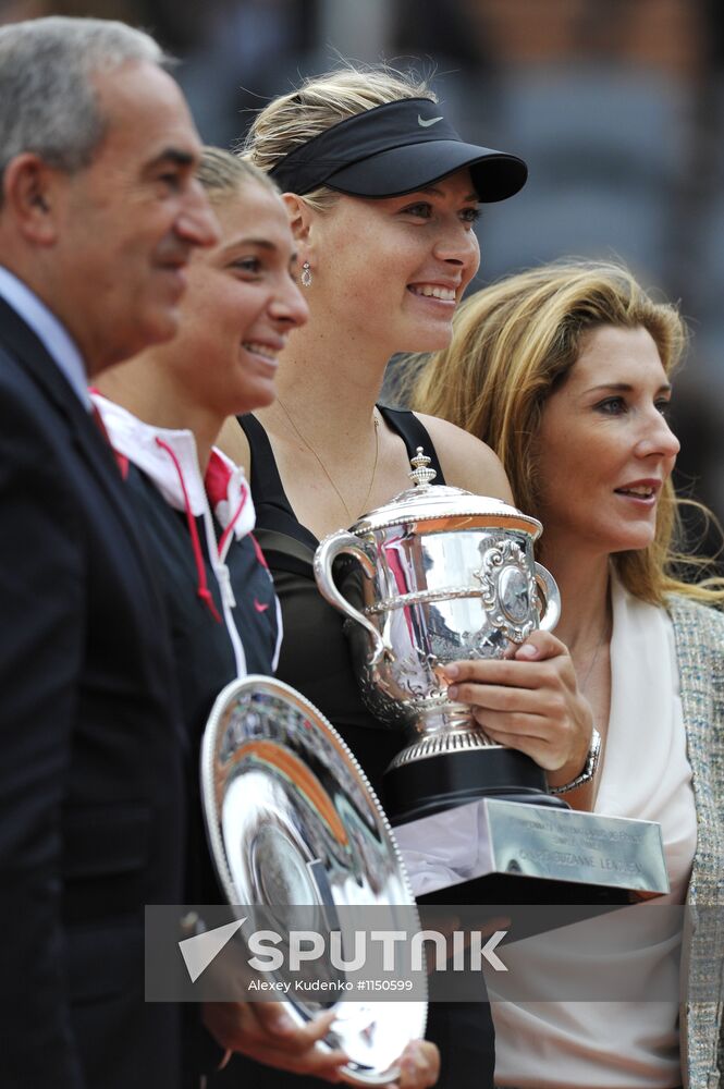 2012 French Open. Women's Final