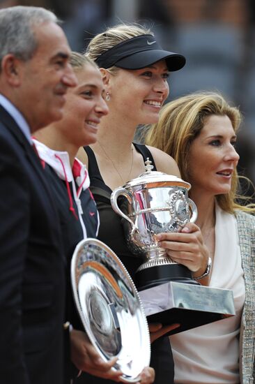 2012 French Open. Women's Final