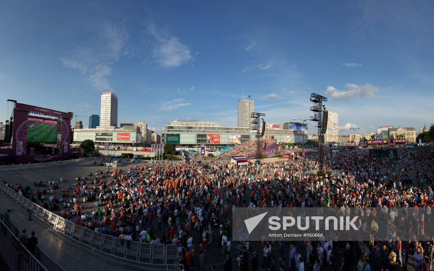 Euro 2012 fan area