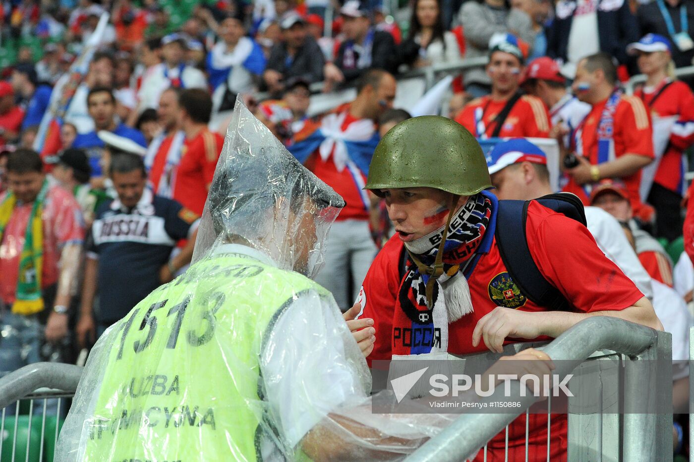 Football. Euro 2012. Russia vs. Czech Republic