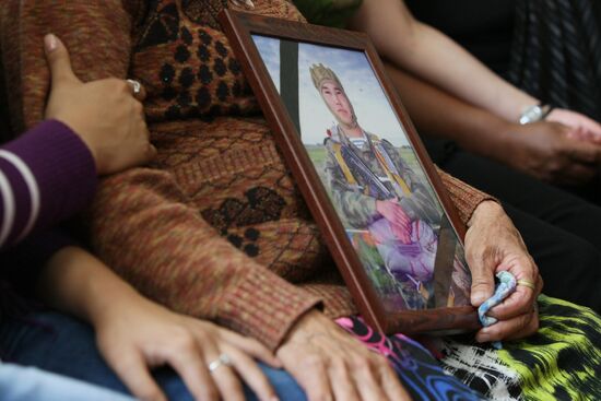 Funeral of paratroopers who died when battling forest fires