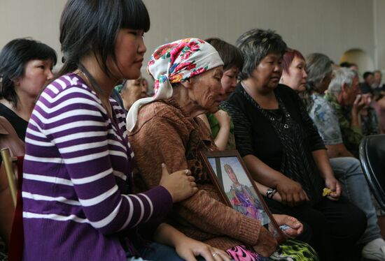 Funeral of paratroopers who died when battling forest fires