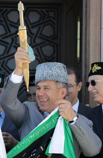 Opening of the White mosque and madrassas complex in Bolgar