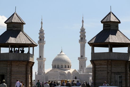 Opening of the White mosque and madrassas complex in Bolgar