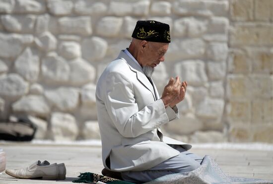 Opening of the White mosque and madrassas complex in Bolgar