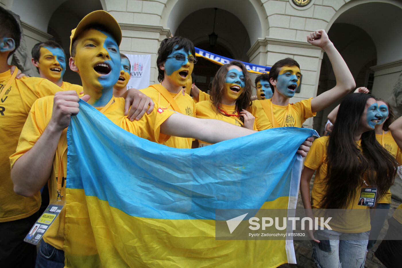 Football fans of Ukraine