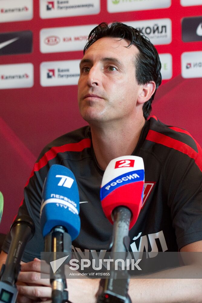Unai Emery appointed FC Spartak's head coach