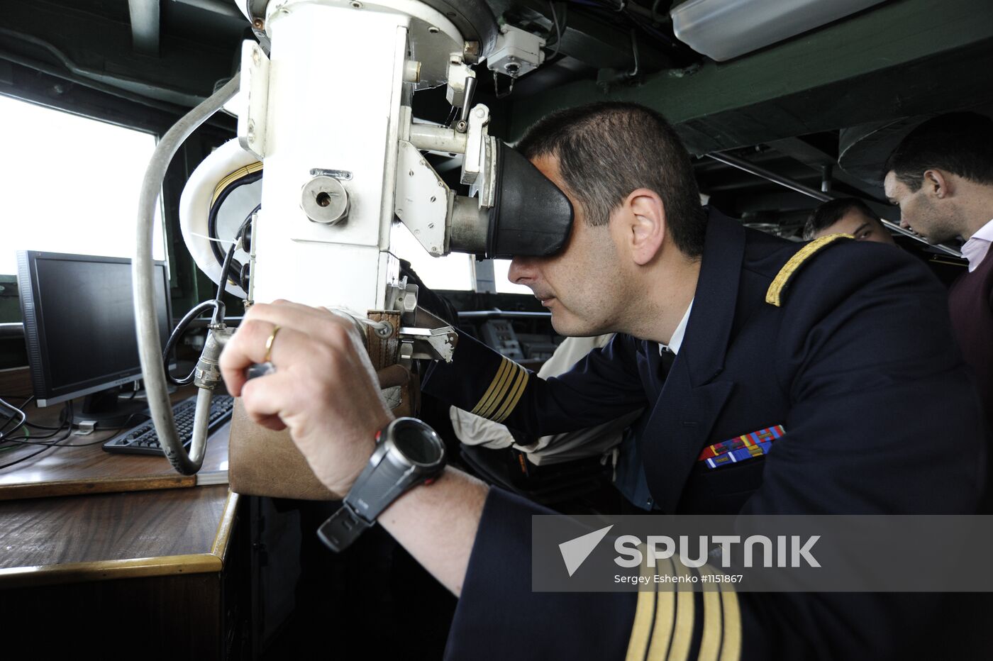 French Navy frigate "De Grasse" makes port visit in Severomorsk