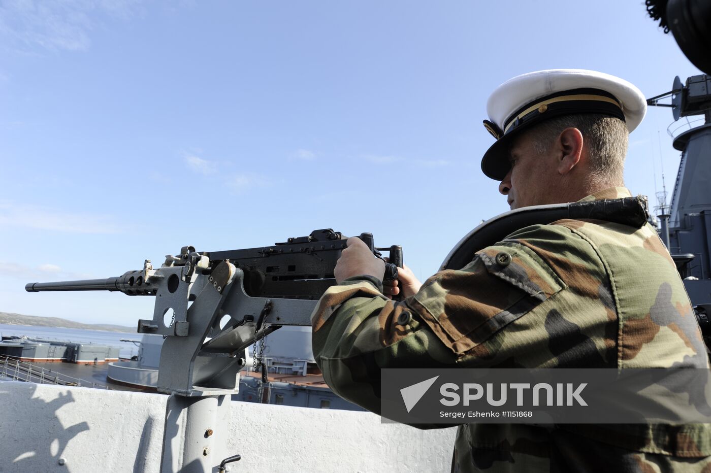 French Navy frigate "De Grasse" makes port visit in Severomorsk