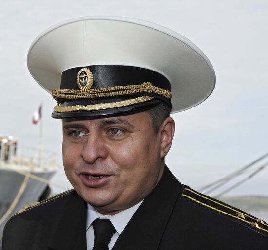 French Navy frigate "De Grasse" makes port visit in Severomorsk