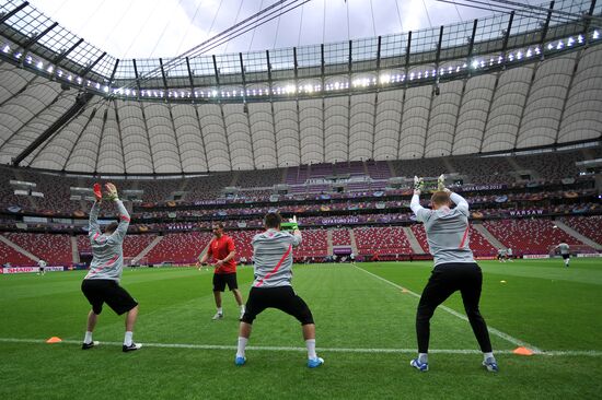 UEFA Euro 2012. Polish team holds training session