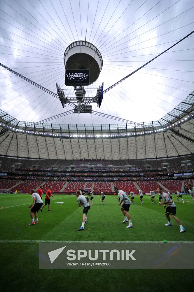 UEFA Euro 2012. Polish team holds training session