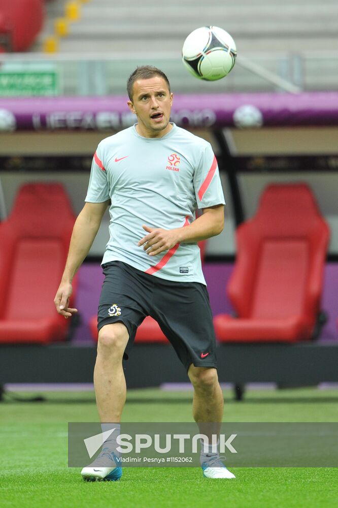 UEFA Euro 2012. Polish team holds training session