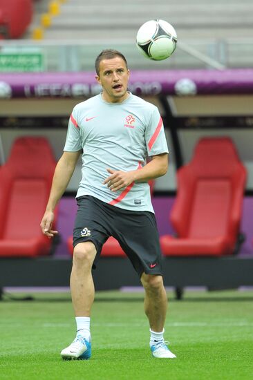 UEFA Euro 2012. Polish team holds training session