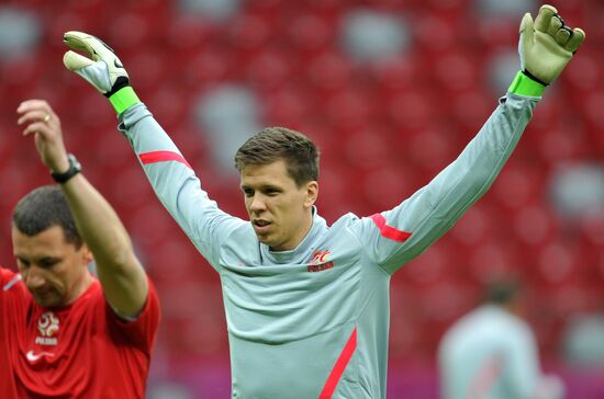 UEFA Euro 2012. Polish team holds training session