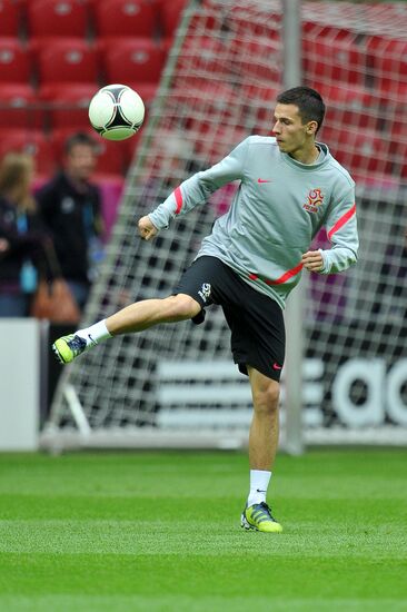 UEFA Euro 2012. Polish team holds training session