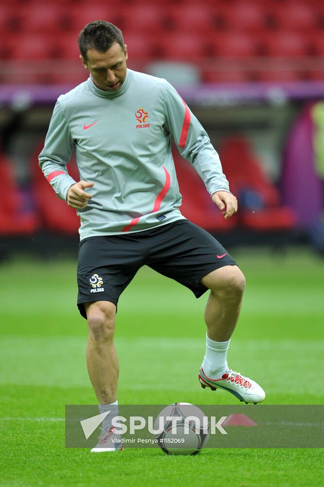 UEFA Euro 2012. Polish team holds training session