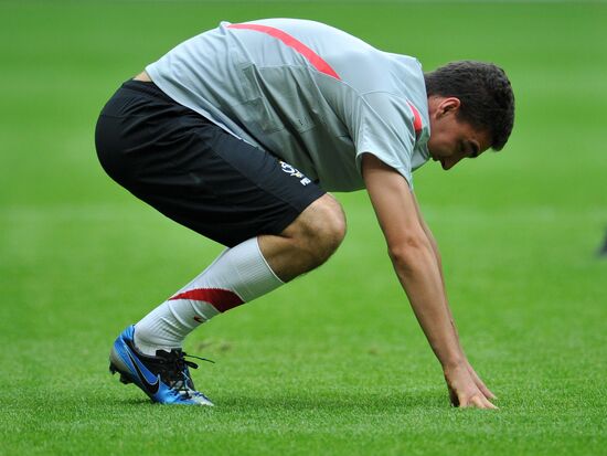 UEFA Euro 2012. Polish team holds training session