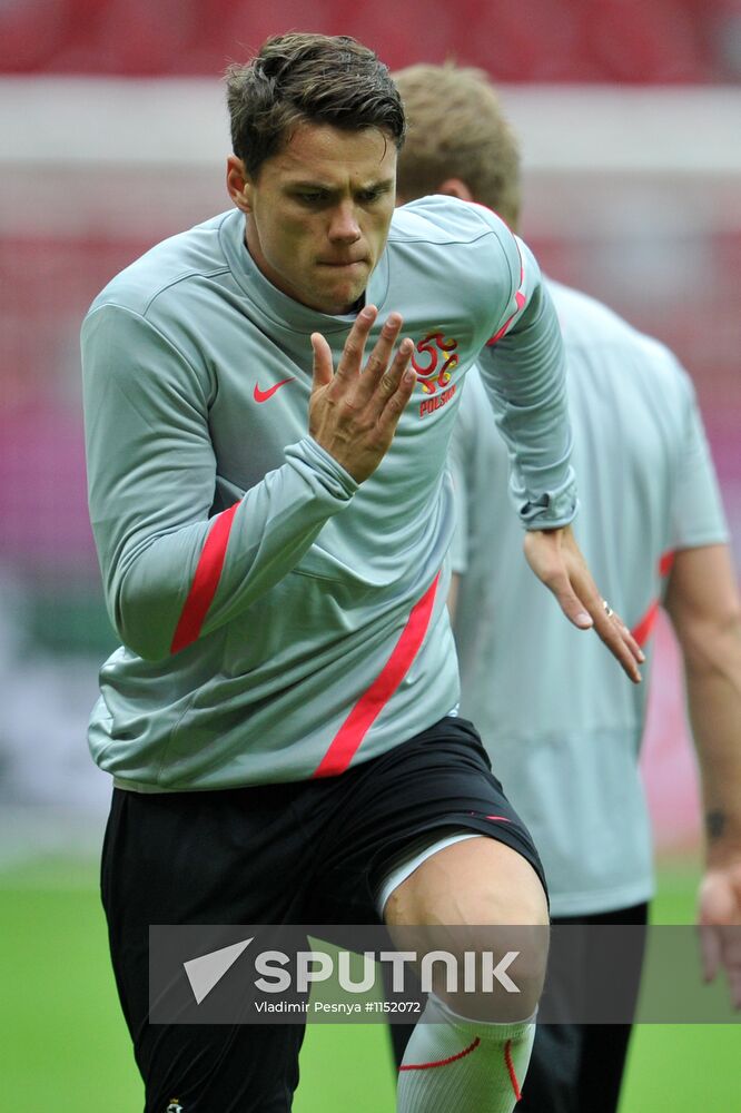 UEFA Euro 2012. Polish team holds training session
