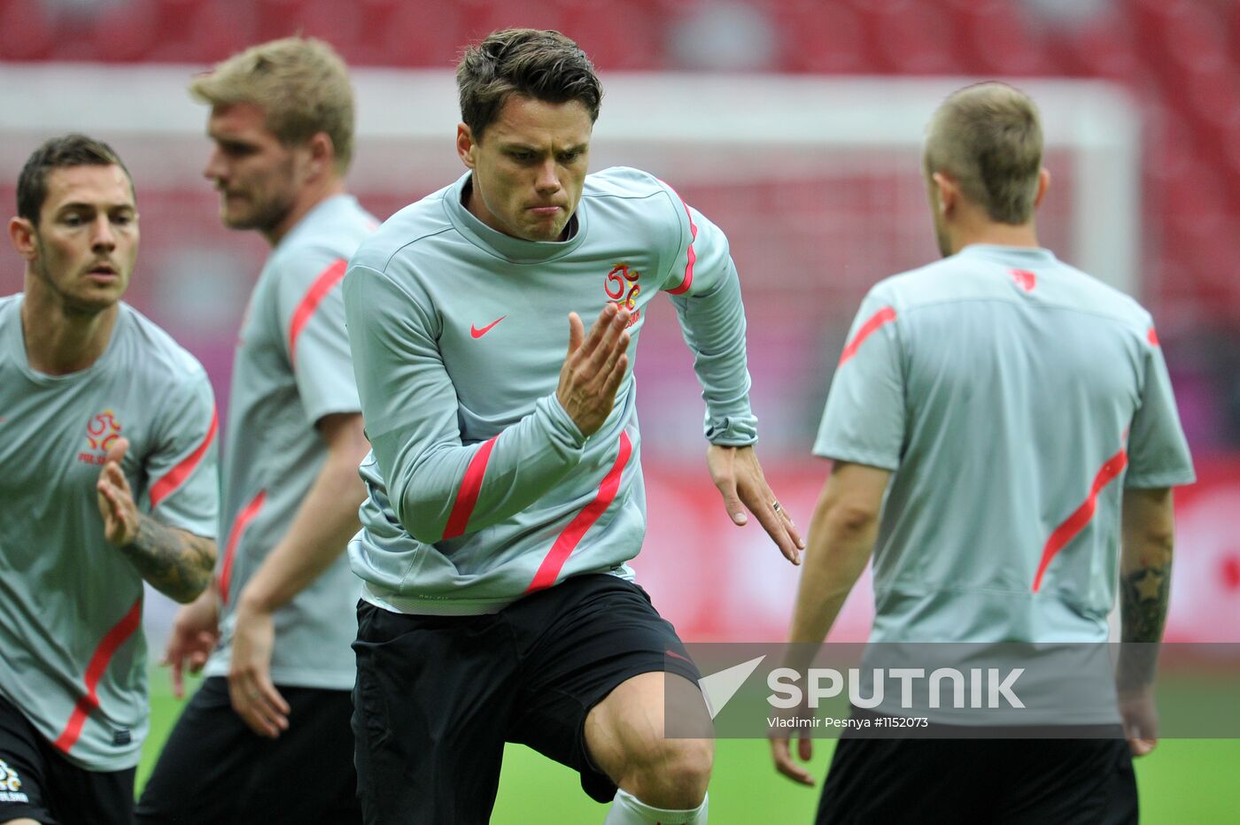 UEFA Euro 2012. Polish team holds training session