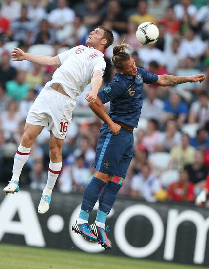 UEFA Euro 2012. France vs. England
