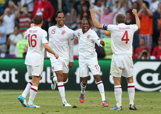 UEFA Euro 2012. France vs. England