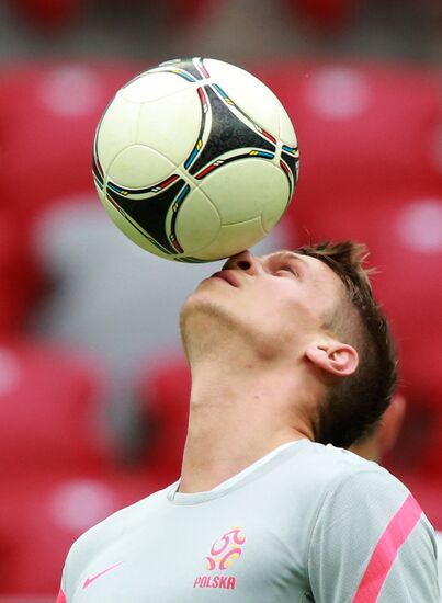 UEFA Euro 2012. Polish team holds training session