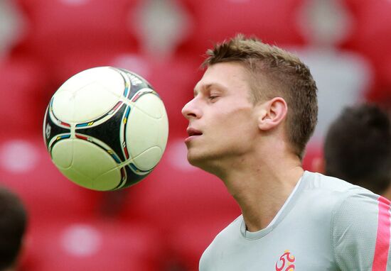 UEFA Euro 2012. Polish team holds training session