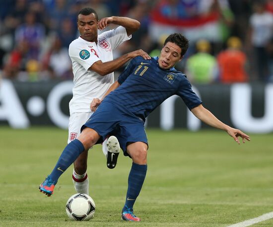 UEFA Euro 2012. France vs. England