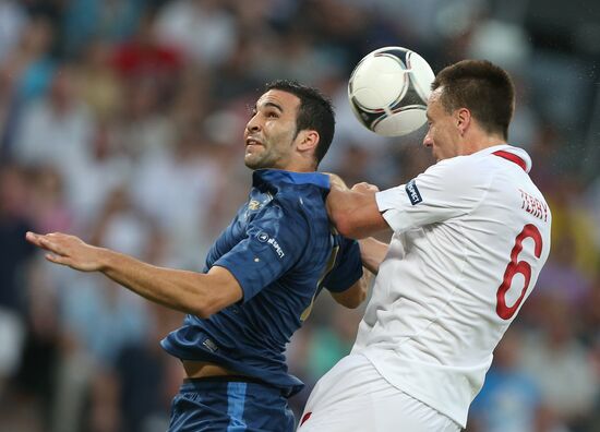 UEFA Euro 2012. France vs. England