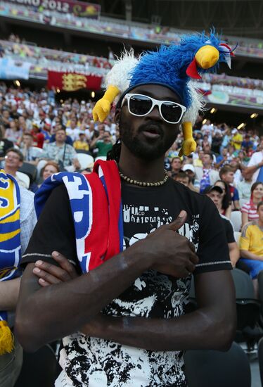 UEFA Euro 2012. France vs. England