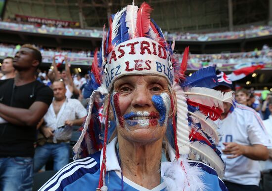 UEFA Euro 2012. France vs. England