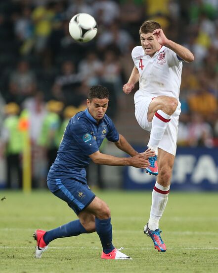 UEFA Euro 2012. France vs. England