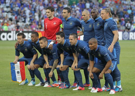 UEFA Euro 2012. France vs. England